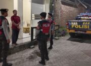 Waspada Jam Rawan Kriminalitas, Personel Polres Lombok Barat Sisir Pemukiman Padat Penduduk di Labuapi