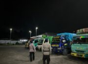 Sat Polairud Polres Dompu Intensifkan Pengecekan Muatan Kapal di Dermaga Calabai