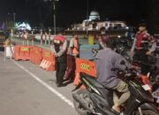 Polisi Amankan Malam di Taman Giri Menang, Warga Lombok Barat Kini Bisa Lapor Darurat Lewat Inovasi KEMOS