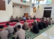 Polres Bima Kota Tingkatkan Pembinaan Mental dan Rohani Personel Lewat Binrohtal
