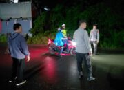 Polsek Maluk Gelar Patroli dan Razia Humanis, Warga Diimbau Jaga Kamtibmas