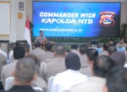 Kapolda NTB Kenalkan Commander Wish dan 8 Program Prioritas