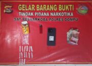 Pengungkapan Kasus Narkoba, Satresnarkoba Polres Dompu Sita 16 Poket Sabu