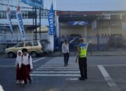 Satlantas Polres Bima Kota Laksanakan Rawan Pagi, Wujudkan Kamseltibcarlantas