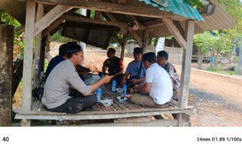 Bhabinkamtibmas Desa Labuan Pandan Jalin Silaturahmi dengan Warga Binaan, Ajak Bersama Jaga Kamtibmas