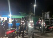 Patroli Dini Hari, TON Dalmas I Sat Samapta Polres Bima Kota Antisipasi Tawuran dan Kejahatan Jalanan