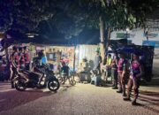 Patroli Malam Sat Samapta Polres Bima Kota, Antisipasi 3C dan Gangguan Kamtibmas