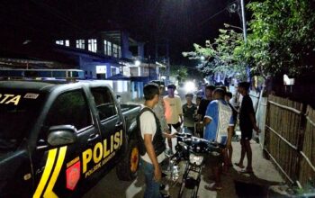 Polsek Asakota Gelar Patroli Cipkon Blue Light, Imbau Pemuda Hindari Begadang dan Perilaku Berisiko
