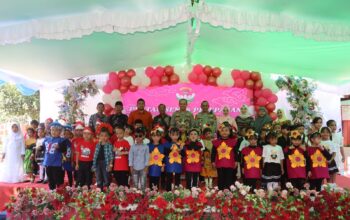 Pentas Seni Meriah Warnai Pelepasan Siswa PAUD Kemala Bhayangkari 06 Bima Kota