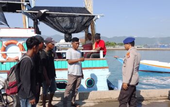 Cegah Risiko Kecelakaan Laut, Sat Polairud Berikan Edukasi Keselamatan kepada Nelayan