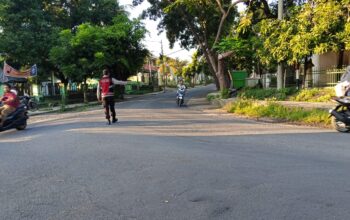 Jaga Keselamatan Warga, Personil Polsek Bayan Gelar ‘Rawan Pagi’ di Jalur Tanjung-Bayan