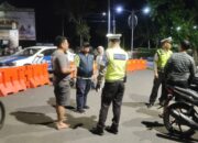 Kawasan Bundaran Penas Lombok Barat Dijaga Ketat Personel Gabungan