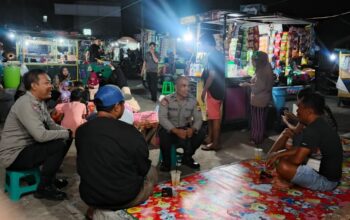 INTENSIFKAN HIMBAUAN KAMTIBMAS DAN PENCEGAHAN KENAKALAN REMAJA OLEH SAT BINMAS PADA MALAM MINGGU