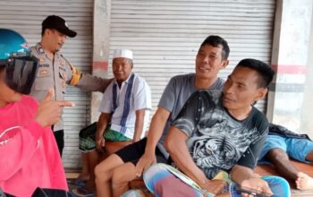 Bhabinkamtibmas Desa Wanasaba Ajak Warga Dukung Swasembada Pangan Dan Waspada Perubahan Cuaca